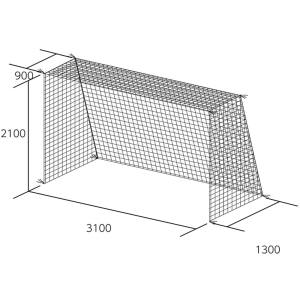 トーエイライト TOEI トーエイライト B2190 フットサル ネット フットサル ハンドゴールネット