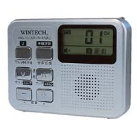 WINTECH ワンセグ放送受信ＡＭ／ＦＭラジオ TVR-P35