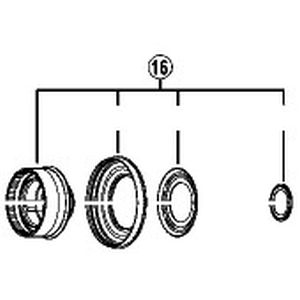 シマノ SHIMANO シマノ SHIMANO Y35D98110 駆動体ユニット 右防水キャップB C &右玉押しシール付