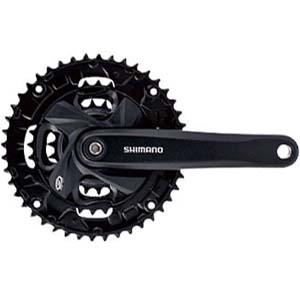 シマノ SHIMANO シマノ SHIMANO EFCM371C866XL FC-M371 ギアクランクセット 48/36/26 170mm 9S ブラック