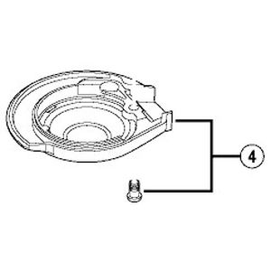 シマノ SHIMANO シマノ SHIMANO Y6T998020 送りレバーカバー 右用 & ボルト