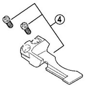 シマノ SHIMANO シマノ SHIMANO Y5M498020 アジャストボルト M4×8.5mm & プレート