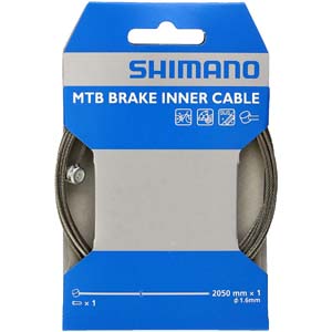 シマノ SHIMANO シマノ SHIMANO Y80098021 MTB用SUS ブレーキインナーケーブル ブラック