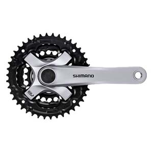 シマノ SHIMANO シマノ EFCTY501C244XSB FC-TY501 クランクセット 42/34/24 170mm シルバー SHIMANO