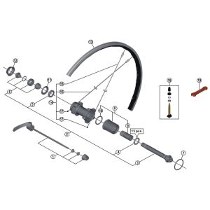 シマノ SHIMANO シマノ SHIMANO Y4T398020 WH-9000 C24 TL R スポーク 305mm