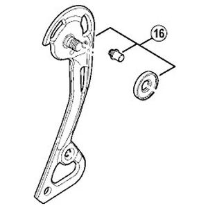 シマノ SHIMANO シマノ SHIMANO Y5XD98100 右プレート組立品 SGSタイプ用