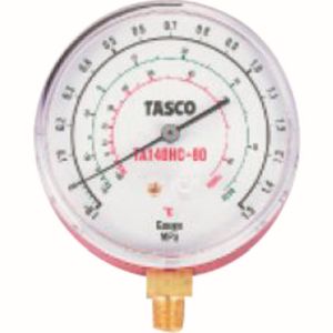 イチネンタスコ TASCO イチネンタスコ TA140HC-80 R600a R290 HC冷媒用圧力計 TASCO