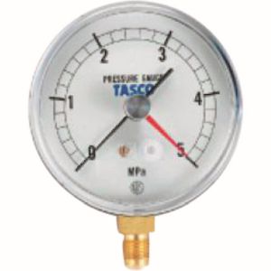 イチネンタスコ TASCO イチネンタスコ TA148AF-250 75φ圧力計 5.0Mpa設置針式  TASCO