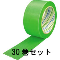 ダイヤテックス DIATEX パイオラン養生用粘着テープ グリーン 50mmＸ25m 厚さ0.16mm 30巻 Y-09-GR