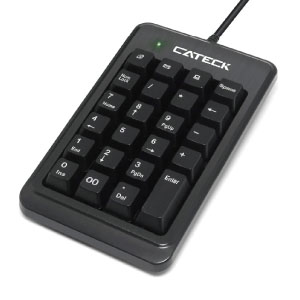 輸入特価アウトレット USBテンキー テンキーボード 有線　テンキーパッド ブラック