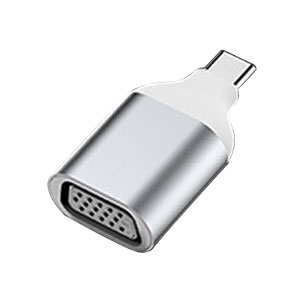 輸入特価アウトレット USB3.1 typeC - VGAメス シルバー