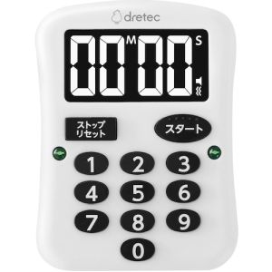 ドリテック dretec ドリテック T-619WT ユニバーサルタイマー ホワイト