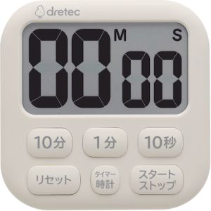 ドリテック dretec ドリテック T-621IV 抗菌タイマー「ポポラ6」 アイボリー