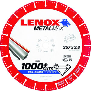 "レノックス LENOX LENOX 2005500 メタルマックス 14""エンジンカッター用 357X30.5X3.7mm レノックス"