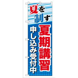 のぼり屋工房 のぼり屋工房 のぼり 夏期講習 申し込み受付中 GNB-70