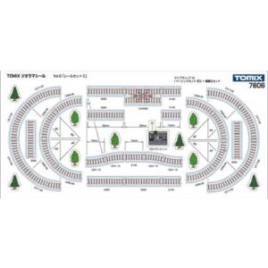 トミーテック TOMIX TOMIX 7806 TOMIXジオラマシールVol.6 レールセットC