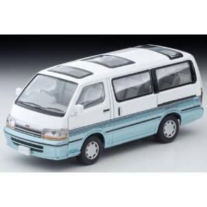 トミーテック TOMIX トミーテック 330806 LV-N208d トヨタ ハイエースワゴン スーパーカスタム 白/水色 90年式