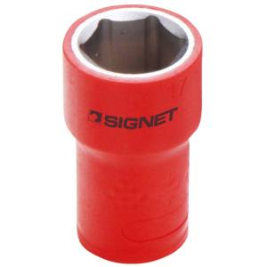 シグネット SIGNET シグネット E41617 3/8DR 絶縁ソケット 6角 17MM SIGNET