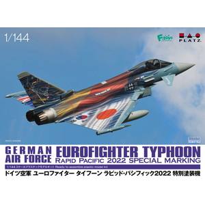 プラッツ プラッツ 1/144 ドイツ空軍 ユーロファイター タイフーン ラピッド パシフィック2022 特別塗装機 PF-63