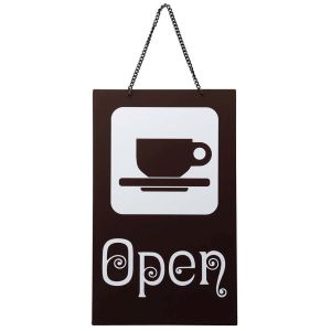 えいむ えいむ オープンプレート カフェ OPEN OC-21 ブラウン