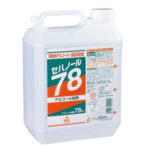 セハージャパン セハージャパン セハノール78 アルコール製剤 詰替え用4L