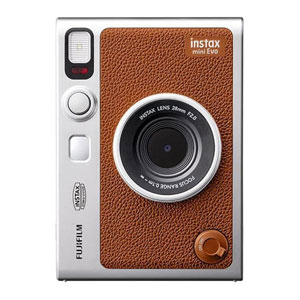 富士フイルム FUJIFILM 富士フイルム FUJIFILM instax mini Evo チェキ USB Type-C対応 ブラウン