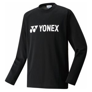 ヨネックス YONEX ヨネックス ロングスリーブ Tシャツ ユニセックス ブラック SSサイズ 男女兼用 16158 YONEX
