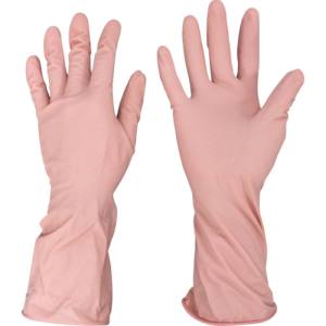 オカモト okamoto オカモト ふんわりやわらか 天然ゴム手袋 ピンク Mサイズ