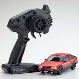 京商 kyosho 京商 32641RBK ミニッツAWD トヨタ カローラレビン AE86 レッド/ブラック