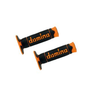 ドミノ domino ドミノ A26041C4540 グリップ オフロードタイプ DSH ブラックXオレンジ