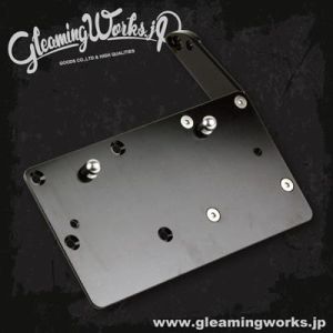 GLEAMING.W GLEAMING.W GW-6029 サイドナンバーブラケット ダイナ 06-16