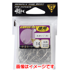 がまかつ Gamakatsu がまかつ ザ ボックス 丸セイゴ 白 10号 66-813