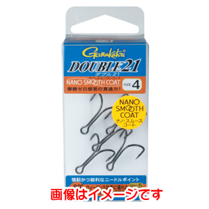 がまかつ Gamakatsu がまかつ ダブル21 ナノスムースコート 4号 68-526