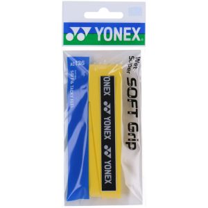 ヨネックス YONEX ヨネックス ウェットスーパーソフトグリップ オーバーグリップテープ イエロー AC136 004 YONEX