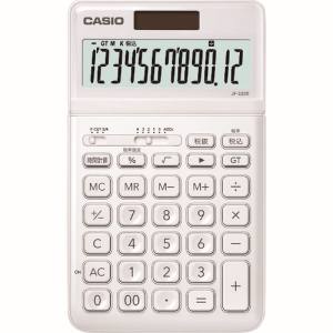 カシオ CASIO カシオ JF-S200-WE-N スタイリッシュ電卓 ジャストタイプ12桁