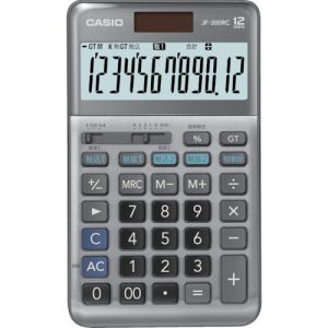カシオ CASIO カシオ JF-200RC-N 軽減税率電卓 ジャストタイプ