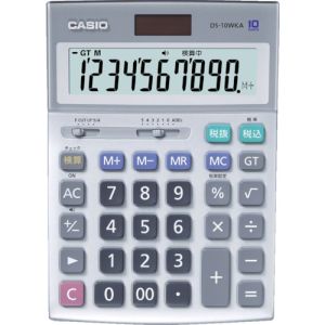 カシオ CASIO カシオ DS-10WKA-N 本格実務電卓 検算タイプ 5年保証