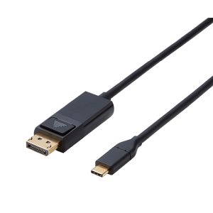 ELECOM エレコム エレコム CAC-CDP20BK 変換ケーブル Type-C-DisplayPort 2.0m ブラック