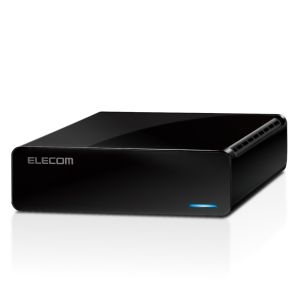 エレコム ELECOM エレコム ELD-FTV020UBK ELECOM Desktop Drive USB3.2 Gen1 2.0TB Black 商材モデル