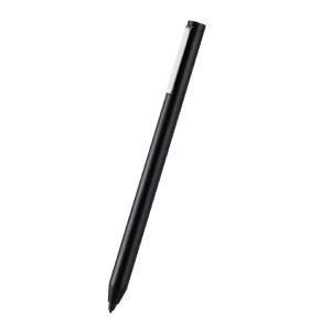 エレコム ELECOM エレコム P-TPACST02BK アクティブタッチペン リチウム充電式 汎用 ペン先交換可能 ブラック