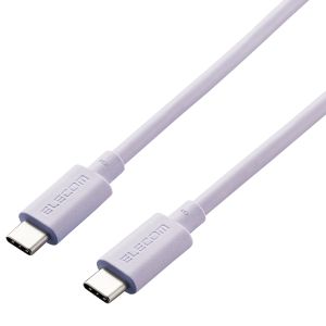 エレコム ELECOM エレコム USB4-APCC5P08PU USB4ケーブル C-Cタイプ 0.8m パープル
