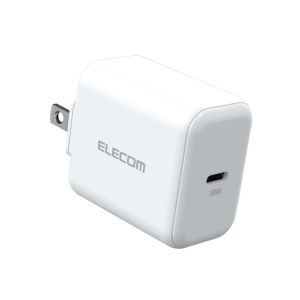 エレコム ELECOM エレコム MPA-ACCP26WH AC充電器 USB充電器 USB Power Delivery認証 30W USB-C1ポート スイングプラグ ホワイト