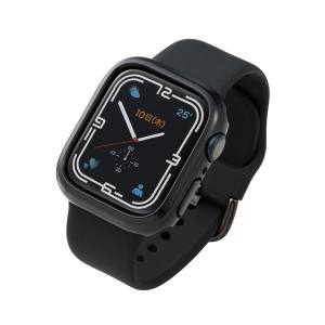 エレコム ELECOM エレコム AW-21BBPPBK Apple Watch series7 41mm ハードバンパー ブラック