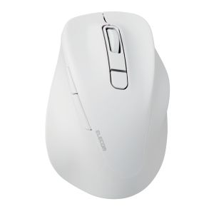 エレコム ELECOM エレコム M-XGS30BBSKWH マウス EX-G 2023年モデル 右手専用 Sサイズ Bluetooth 5ボタン 抗菌仕様 静音設計 ホワイト