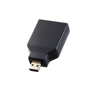 エレコム ELECOM エレコム AD-HDADS3BK HDMI変換アダプター/AF-DM micro /スリムタイプ/ブラック