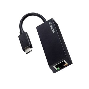 エレコム ELECOM エレコム EDC-GUC3V2-B 有線LANアダプタ Giga対応 USB 5Gbps Type-C ブラック