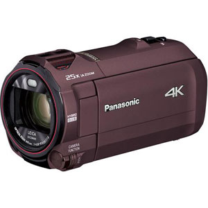 パナソニック Panasonic パナソニック Panasonic HC-VX992MS-T デジタル4Kビデオカメラ カカオブラウン