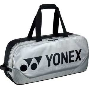 ヨネックス YONEX ヨネックス トーナメントバッグ テニスラケット 2本収納可能 シルバー BAG2001W 017 YONEX