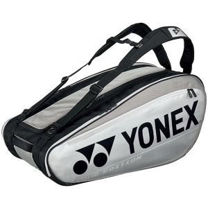 ヨネックス YONEX ヨネックス ラケット バッグ9 テニスラケット 9本収納可能 シルバー BAG2002N 017 YONEX