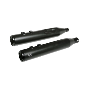 S＆S S＆S 550-0990 GNX Slip-On Mufflers BLK Touring 17-21